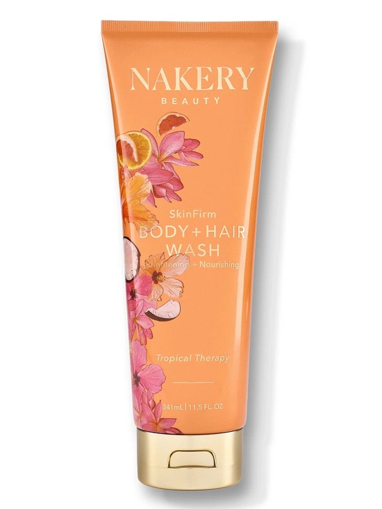 Nakery Beauty Other - Nakery Beauty Skinfirm Tropical Therapy Body + Hair Wash —341ml